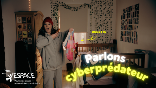 Vidéo cyberprédateur sur la Zone jeunesse pour prévenir la violence faite aux enfants.